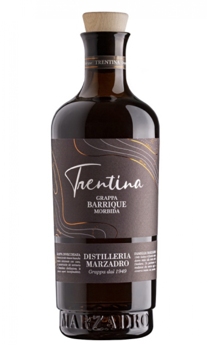 Grappa barricata in vendita online - Grappa Morbida Marzadro 0,70 lt