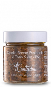 Cipolle Rosse essicate al mosto cotto d'uva 230gr I Contadini