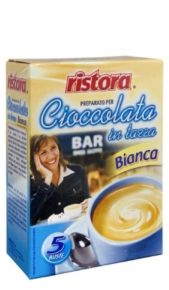 Cioccolata Bianca Ristora 5 Buste Ristora