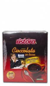 Cioccolato Ristora Monodose 50 Buste Ristora