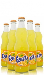 Fanta Vetro 0,33 l - Confezione 24 pz Coca Cola