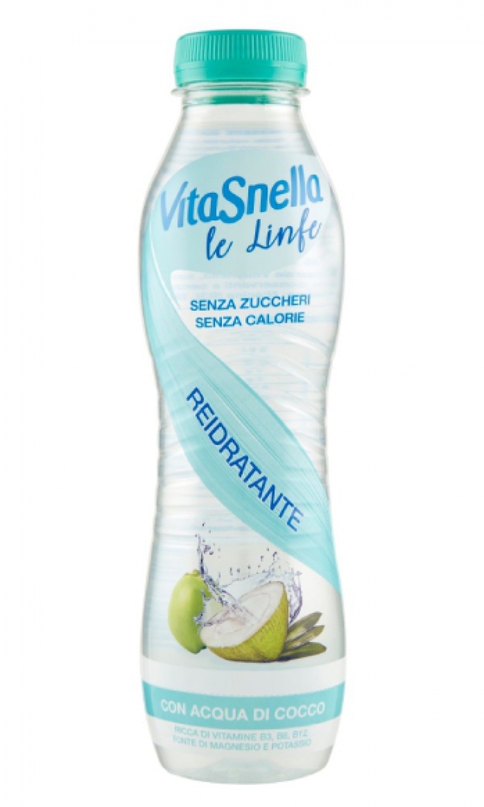 Vitasnella Linfe Con Acqua di Cocco Reidratante 0,5 l Vitasnella
