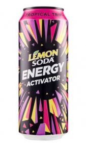 Lemonsoda Energy Tropical Trip Sleek 0.33l Campari