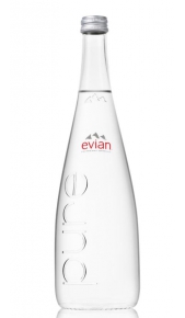Acqua Evian 0,75 l Naturale - Vetro Confezione 12 pz Evian