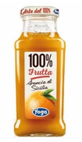 Succhi Yoga Frutta 100% arancia 0,20 l - confezione 12 pz Conserve italia