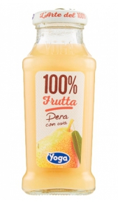 Succhi Yoga Frutta 100% Pera 200 ml x 12 Conserve italia