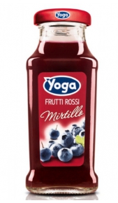 Succo Yoga mirtillo 0,20 l - confezione 4 pz Conserve italia