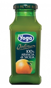 Succo Yoga arancia 100% 0,20 l - confezione 24 pz Conserve italia