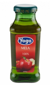 Succo Yoga mela limpida 0,20 l - confezione 24 pz Conserve italia