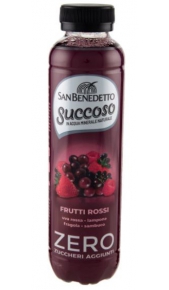 Succoso Frutti Rossi San Bendetto Zero 0.40 -Confezione 12 pz San Benedetto