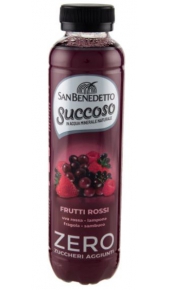 Succoso Frutti Rossi San Bendetto Zero 0,40 l - Conf. 12 pz San Benedetto