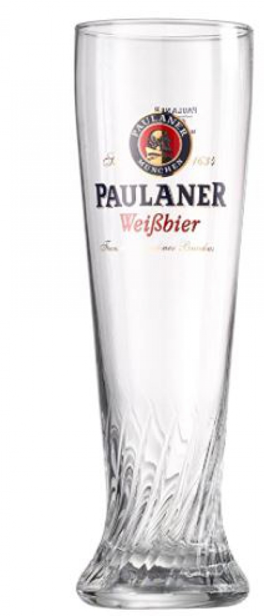 Paulaner Stifel 0,5 l Bicchiere da Birra Zeit zum Anstossen 