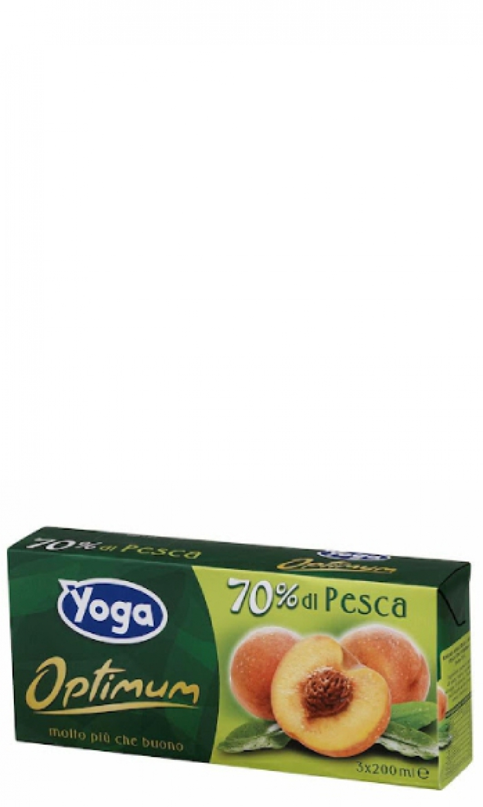 Succhi Yoga Brik Pesca -Confezione 24 pz - Conserve italia - Bevande succhi  online