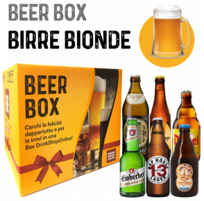 Box regalo selezione birre bionde (12 bottiglie) Beer Box "Le Bionde"