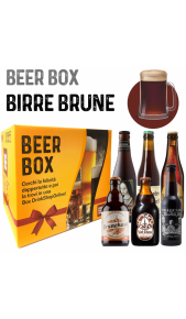 Box regalo selezione birre brune (12 bottiglie) Beer Box "Le Brune"