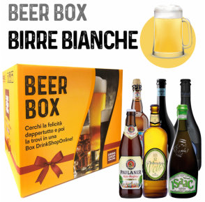 Box regalo selezione birre bianche (12 bottiglie) Beer Box "Le Bianche"