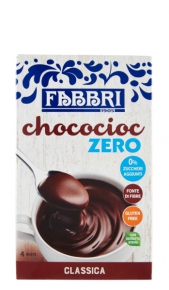 Cioccolato Zero Fabbri gr 25 x 4 buste Fabbri