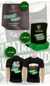 Kit Guinness St. Patrick's Weekend Guinness