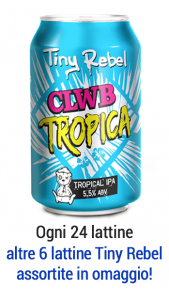 Birra Tiny Rebel Clwb Tropical IPA 0,33 l