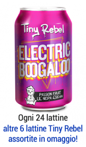 Birra Tiny Rebel Electric Boogaloo Passion Fruit  Lil NEIPA 0,33 l