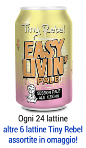 Birra Tiny Rebel Easy Livin' Session Pale Ale 0,33 l