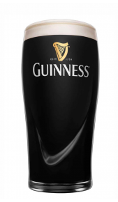 Bicchiere Guinness Pinta con logo in rilievo 56 cl tacca 0,50 l Guinness