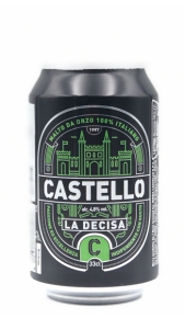 Birra Castello La Decisa Lattina 0,33 l castello