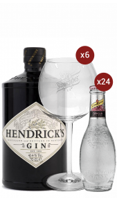 KIT PROMO TONICA PEPE ROSA & GIN HENDRICK'S San Benedetto