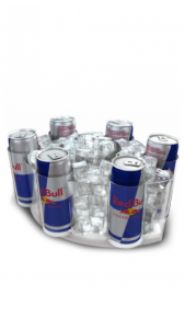 Secchiello Red Bull BOAT spazio 6 lattine e 1 bt Vodka Red Bull