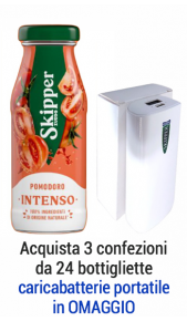 Succhi Zuegg Skipper pomodoro 0.2l - confezione 24 pz Zuegg
