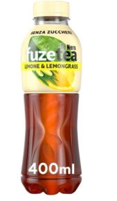 Thè Fuzetea Zero Limone 0,40l PET - Conf. 12 pz Coca Cola