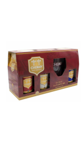 Confezione regalo birra Chimay 2 x 0,33 l + apribottiglie + sottobicchieri