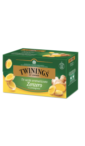 Twinings green tea & zenzero 25b Twinings