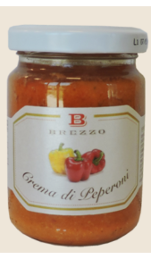 Brezzo crema di peperoni 135g Apicultura Brezzo