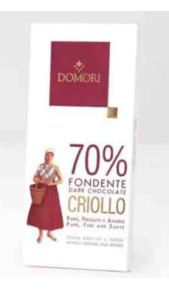 Domori Criollo 70% fondente 50g Domori