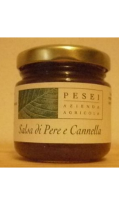 Pesei salsa pere cannella 140g Pesei Az.Agr.