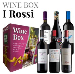 Box regalo selezione vini rossi (6 bottiglie) Wine Box "I Rossi"