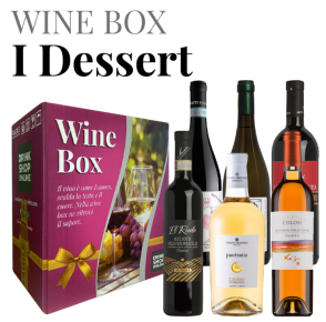 Box regalo selezione vini da dessert (6 bottiglie) Wine Box "I Dessert"