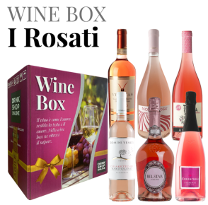 Box regalo selezione vini rosati (6 bottiglie) Wine Box "I Rosati"