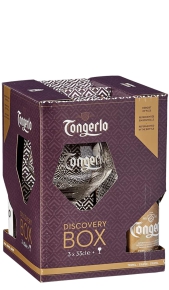 Confezione regalo birra Tongerlo 3 x 0,33 l + 1 Bicchiere