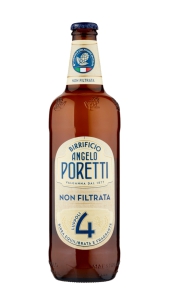 Birra Poretti 4 Luppoli Non Filtrata 0,66 l