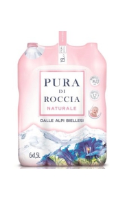 Acqua Pura di Roccia Naturale 1,5l - Conf. 6 pz San Benedetto