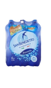 Acqua San Benedetto Frizzante 1.5l Pet - Conf. 6 pz San Benedetto