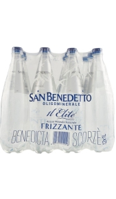 Acqua San Benedetto Elitè  Frizzante 1l Pet - Conf. 12 pz San Benedetto