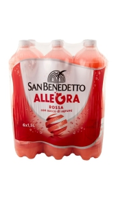 Aranciata Rossa San Benedetto 1.5 l -Confezione 6 pz San Benedetto