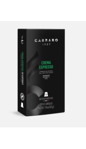 Cialde Crema Espresso X10 Carraro
