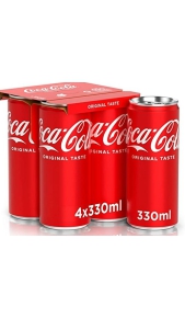 Coca Cola lattina 0,33l -Confezione 24 pz- Coca Cola