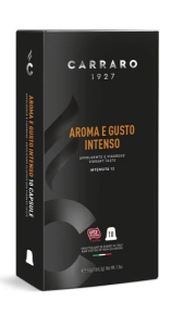 Carraro aroma gusto intenso cialde X10 Carraro