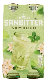 Sanbitter Emozioni Sambuco 0,20 l - Confezione 4 pz sanbitter