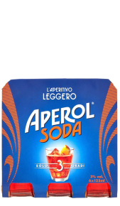 Aperol Soda 12,5 l - Conf. 6 pz Campari